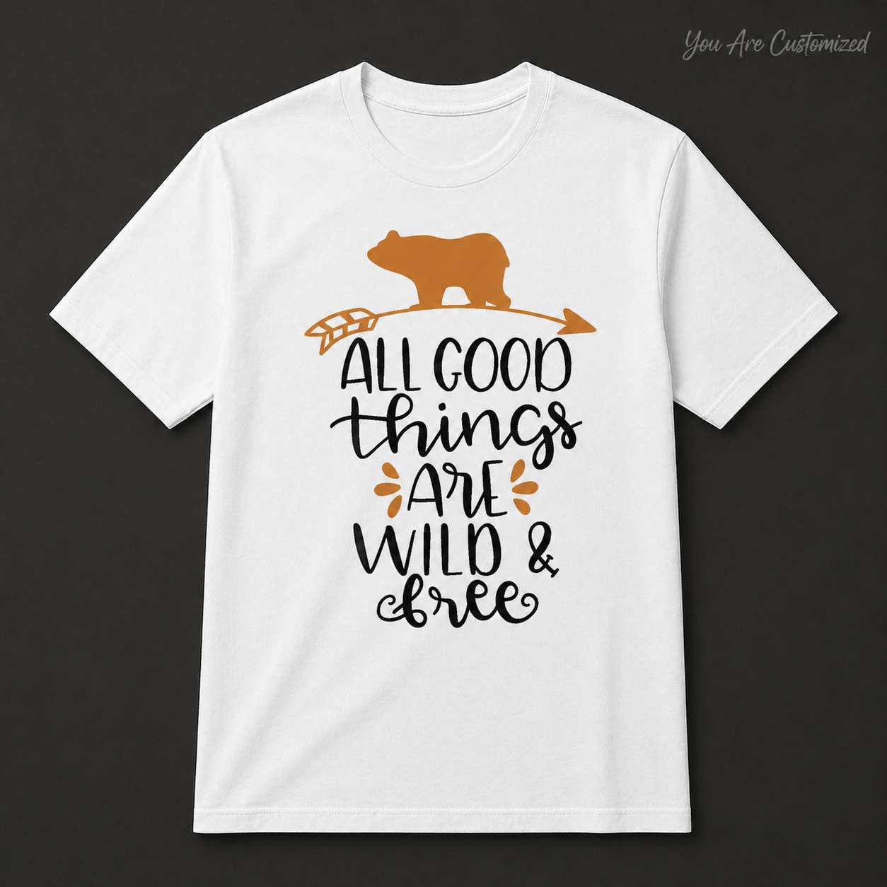 All Good Things Are Wild And Free T-Shirt - View 2