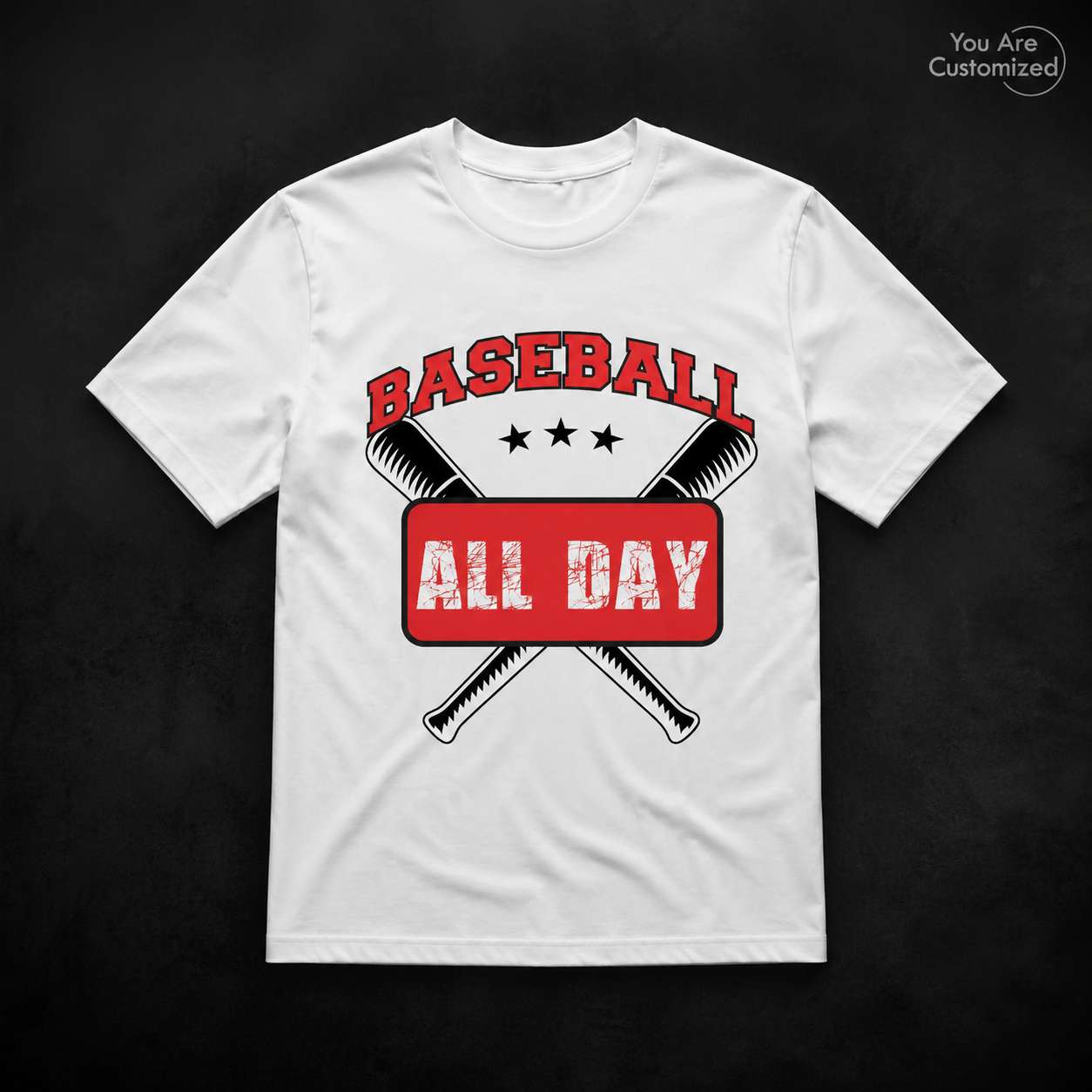 Baseball All Day T-Shirt - View 1