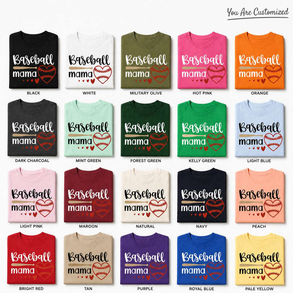 Baseball Mama T-Shirt - View 4