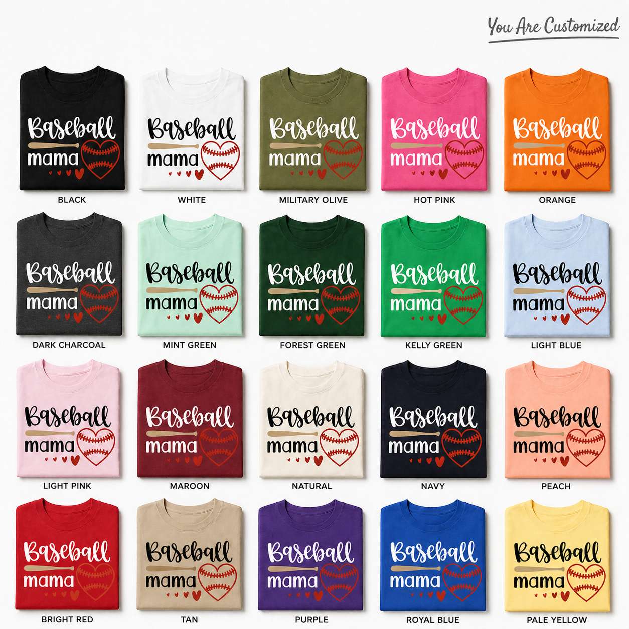 Baseball Mama T-Shirt - View 4