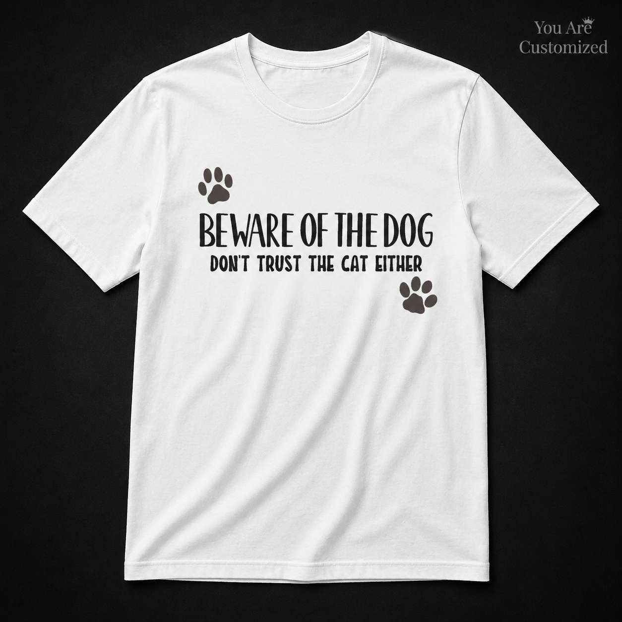 Beware Of The Dog T-Shirt - View 1