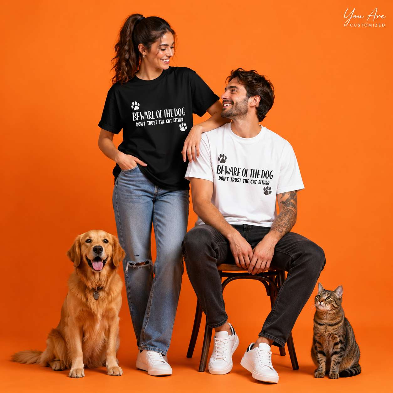 Beware Of The Dog T-Shirt - View 2
