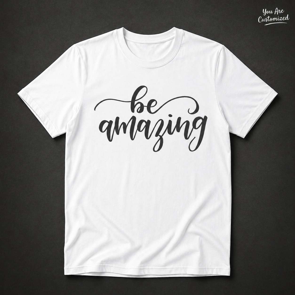 Be Amazing Motivational T-Shirt - View 2