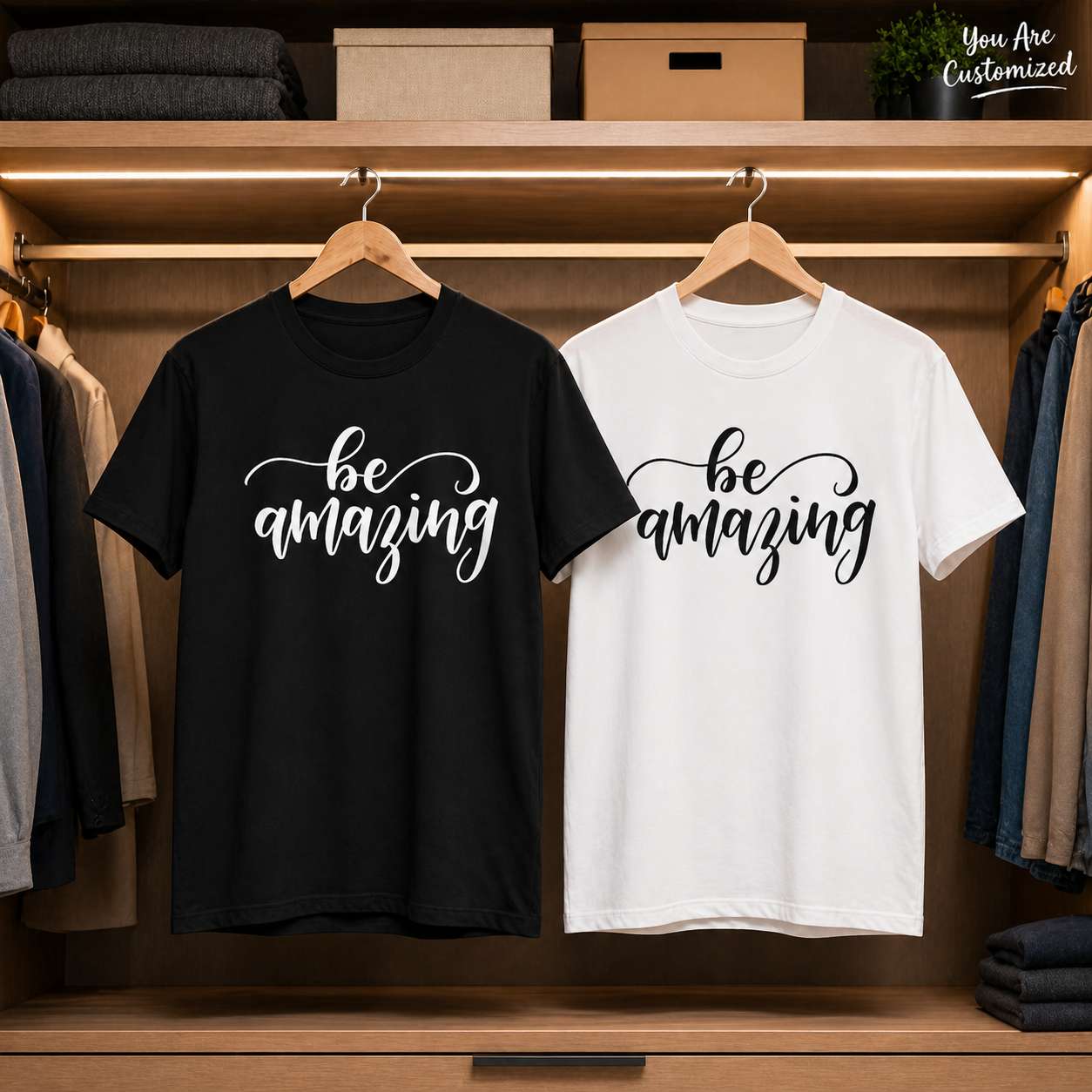 Be Amazing Motivational T-Shirt - View 5