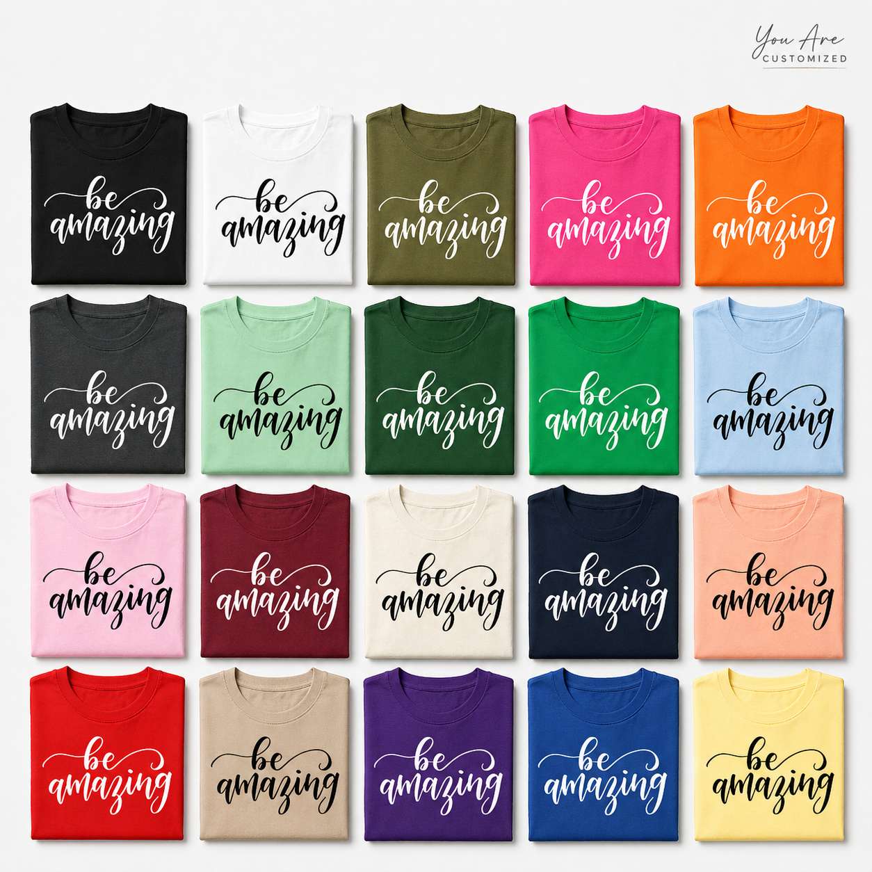 Be Amazing Motivational T-Shirt - View 6