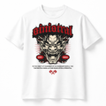 SINISTRAR Demon Graphic T-Shirt – Dark Gothic Streetwear Statement Tee