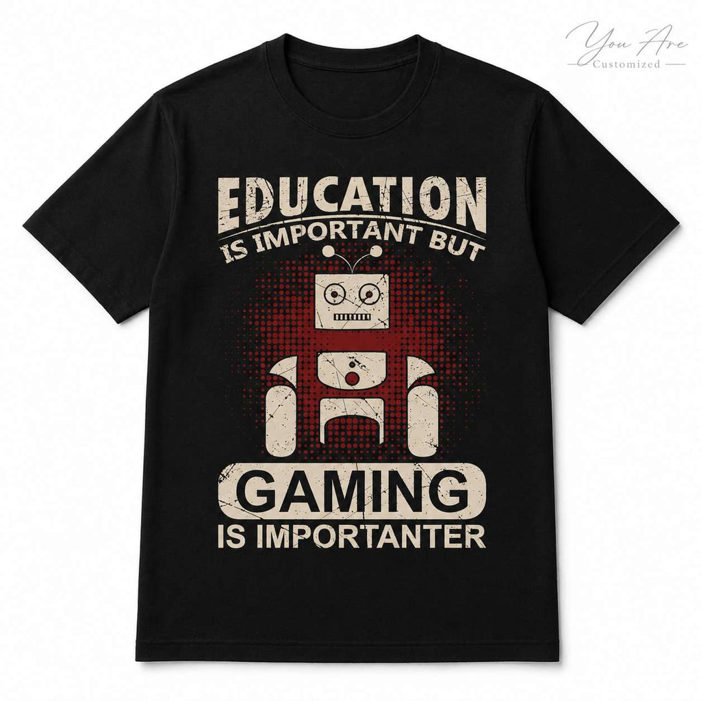 Gaming Is Importanter T-Shirt - View 1
