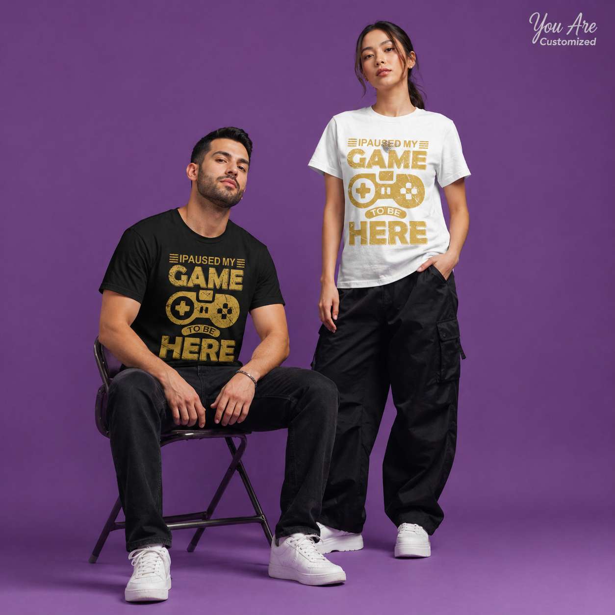 I Paused My Game T-Shirt - View 3