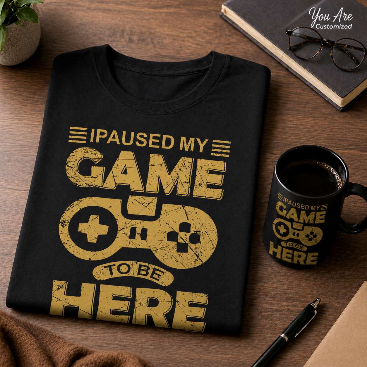 I Paused My Game T-Shirt - View 4