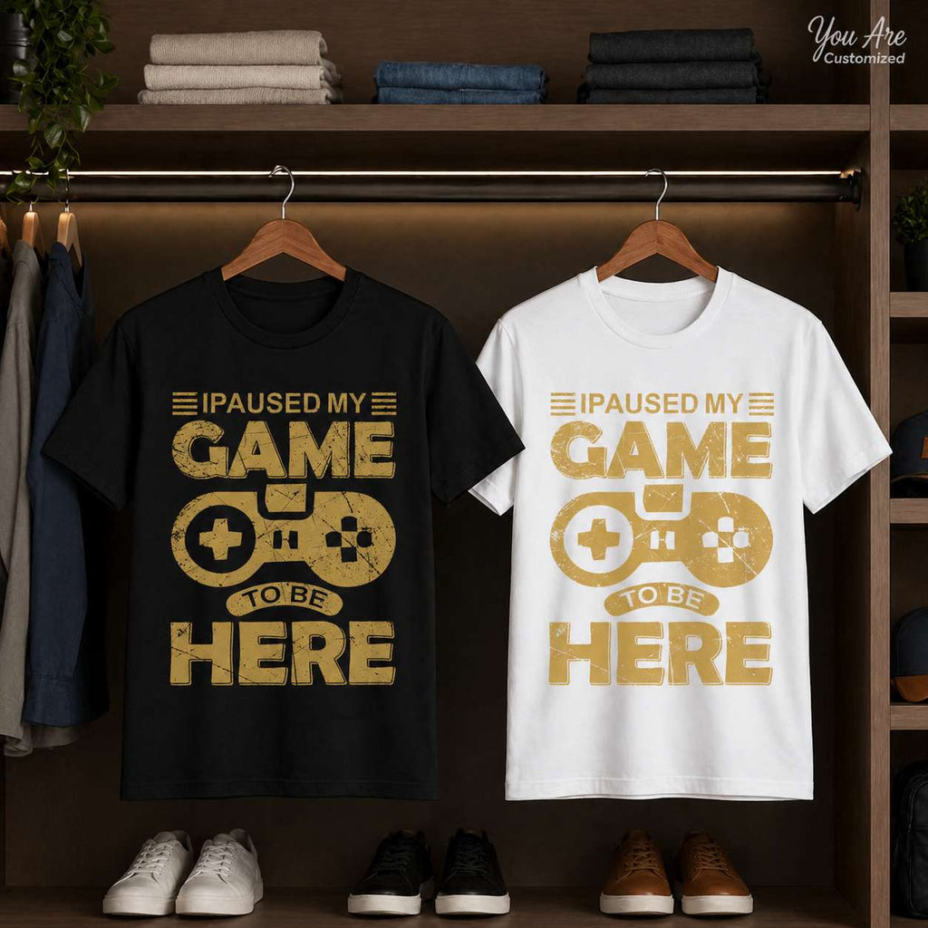 I Paused My Game T-Shirt - View 5