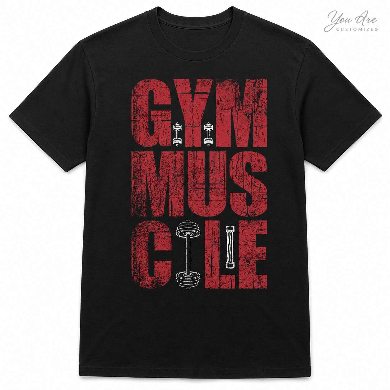 Gym Muscle T-Shirt - View 1