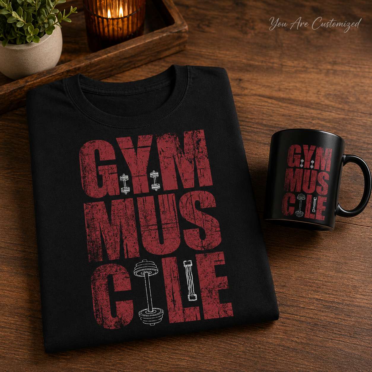 Gym Muscle T-Shirt - View 4