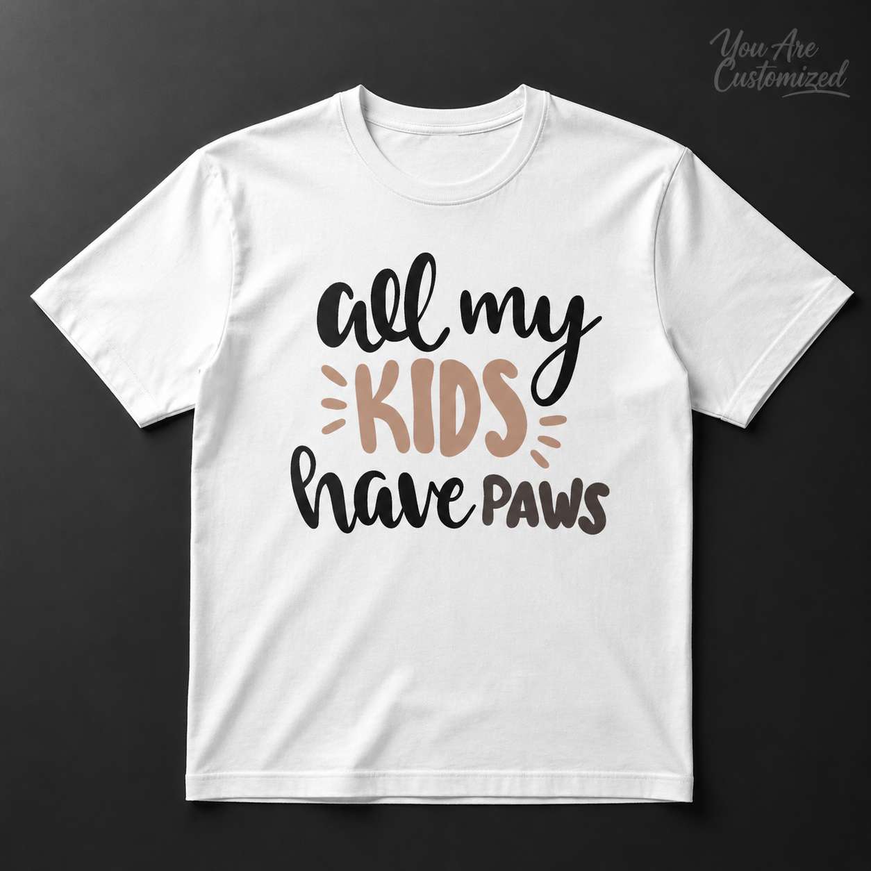 All My Kids Have Paws T-Shirt - View 2