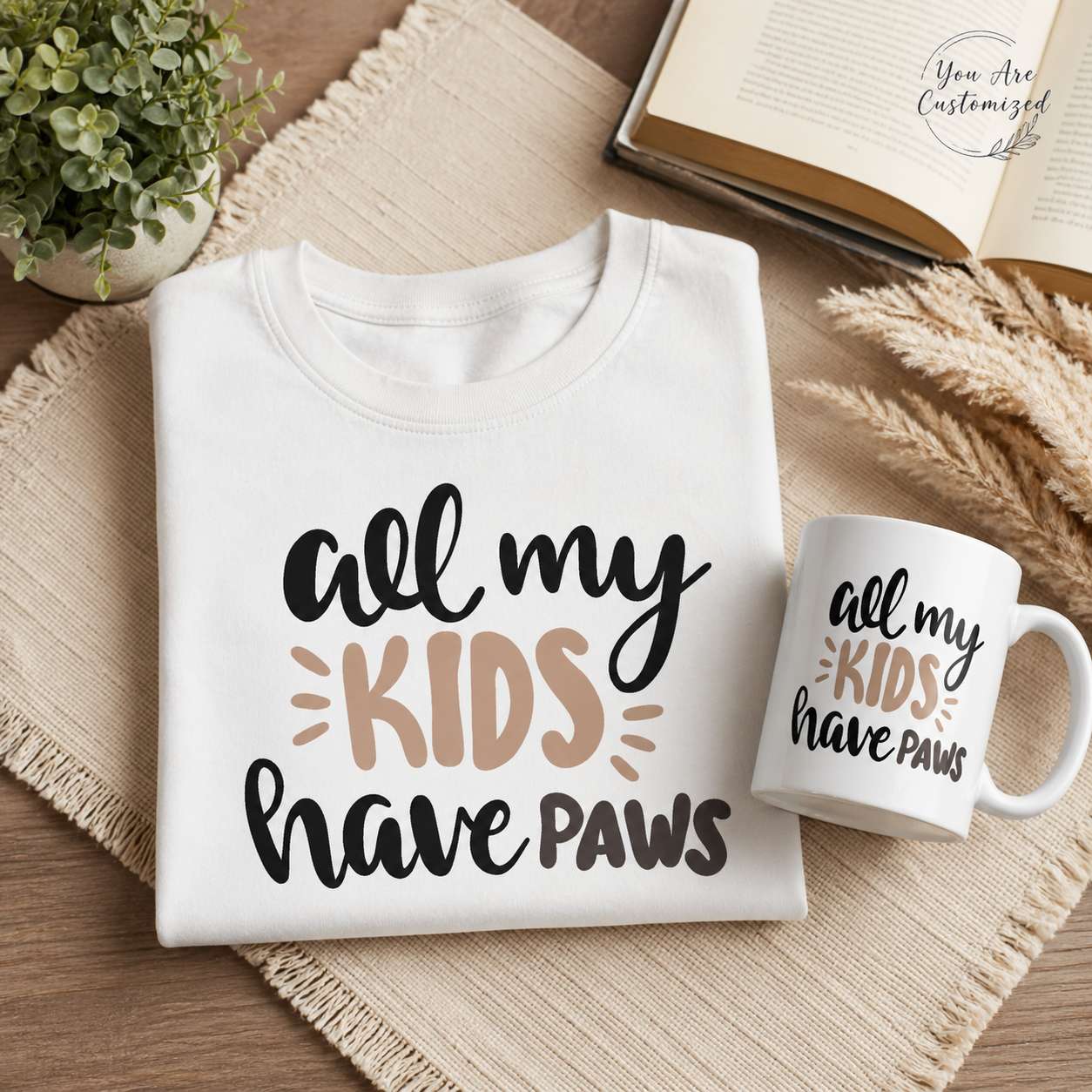 All My Kids Have Paws T-Shirt - View 4
