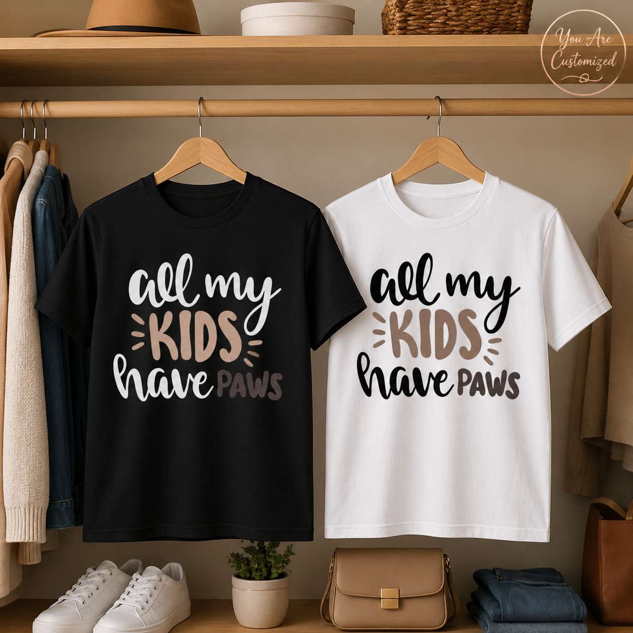 All My Kids Have Paws T-Shirt - View 5