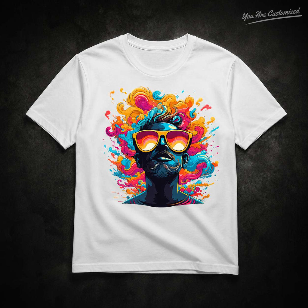 Modern G Psychedelic Man T-Shirt - View 2