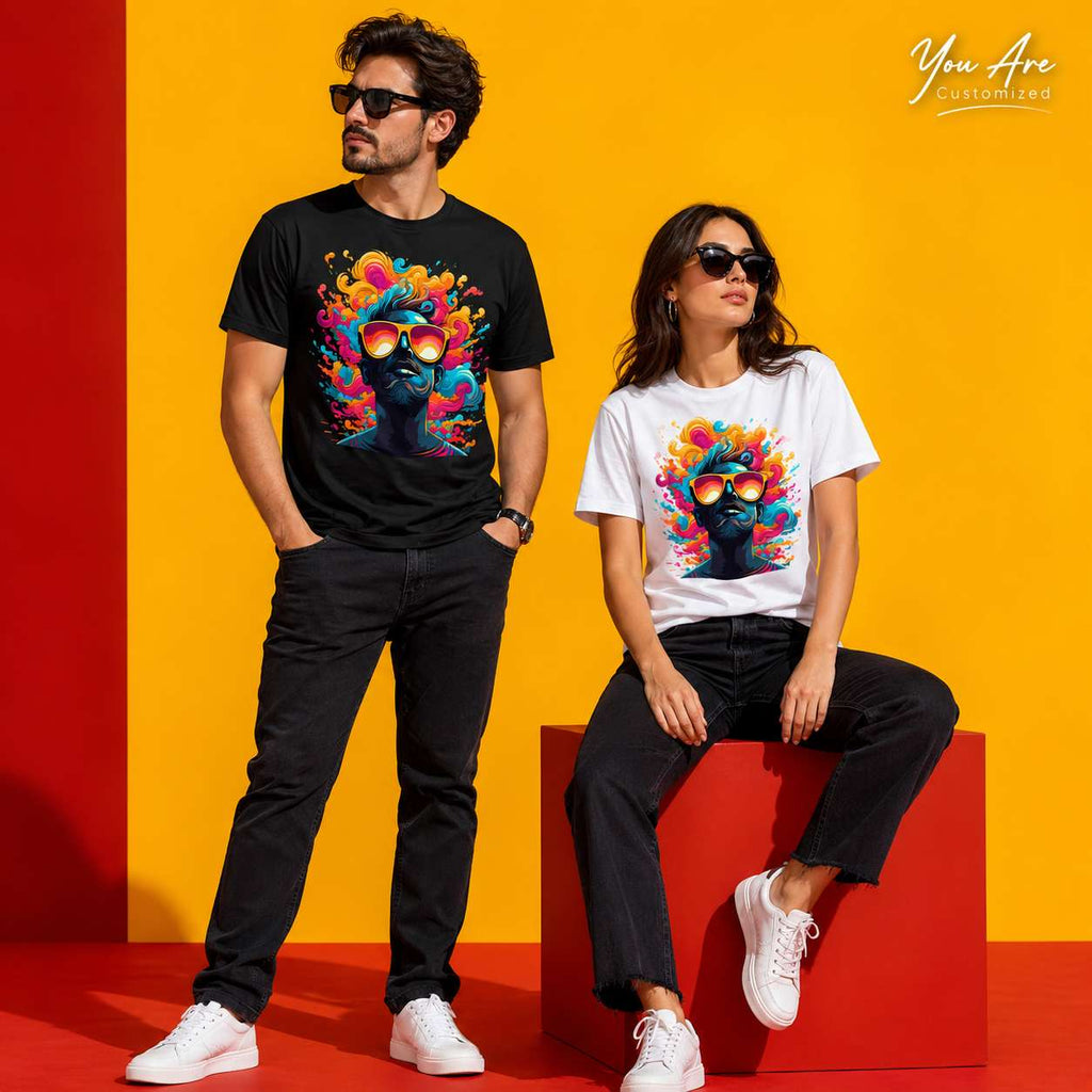 Modern G Psychedelic Man T-Shirt - View 3