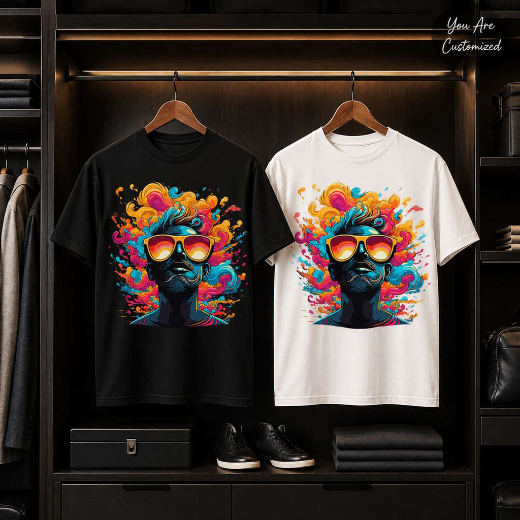 Modern G Psychedelic Man T-Shirt - View 5