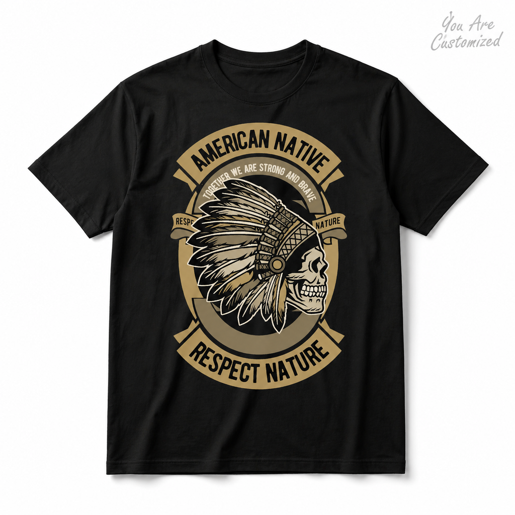 American Native Respect Nature T-Shirt - View 1