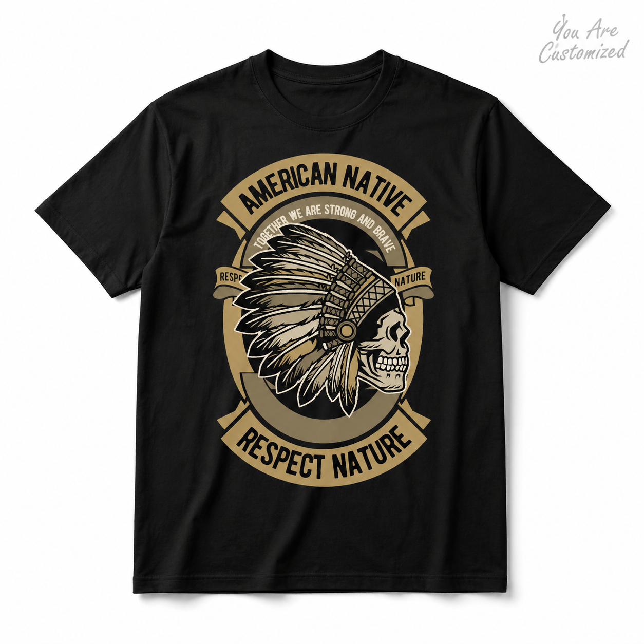 American Native Respect Nature T-Shirt - View 1