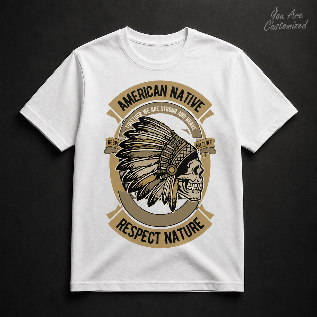 American Native Respect Nature T-Shirt - View 2