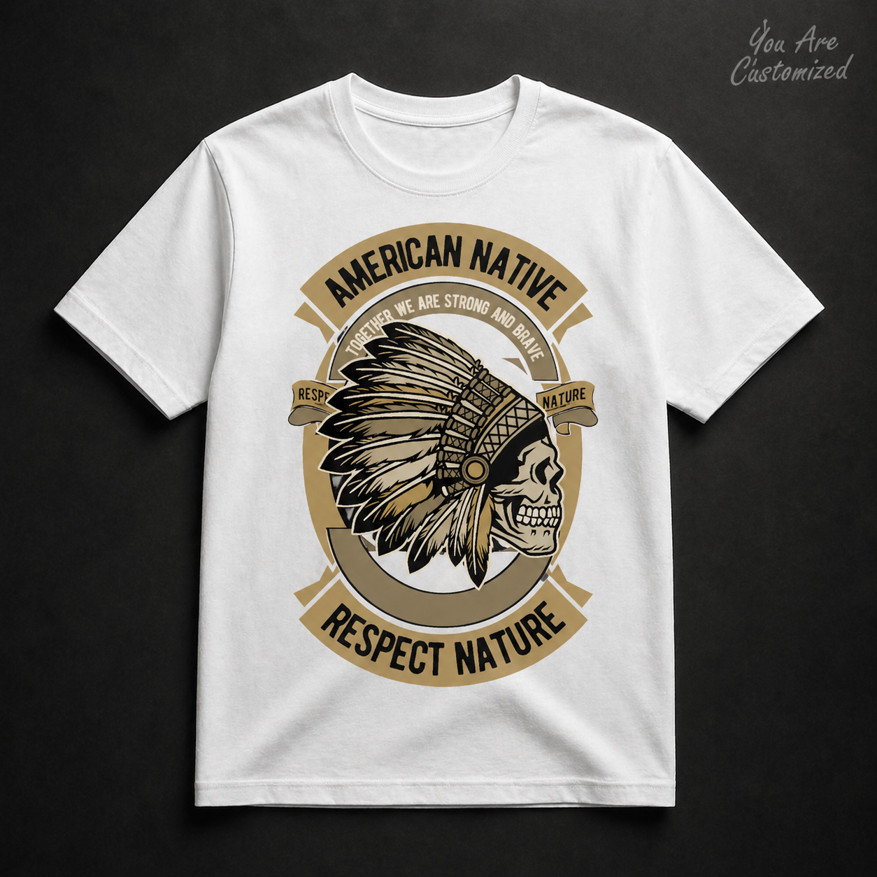 American Native Respect Nature T-Shirt - View 2