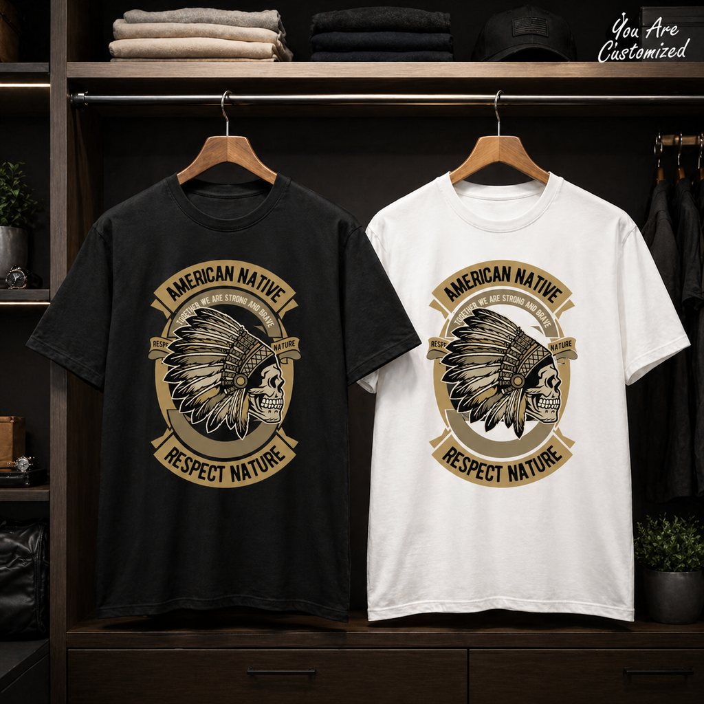 American Native Respect Nature T-Shirt - View 5