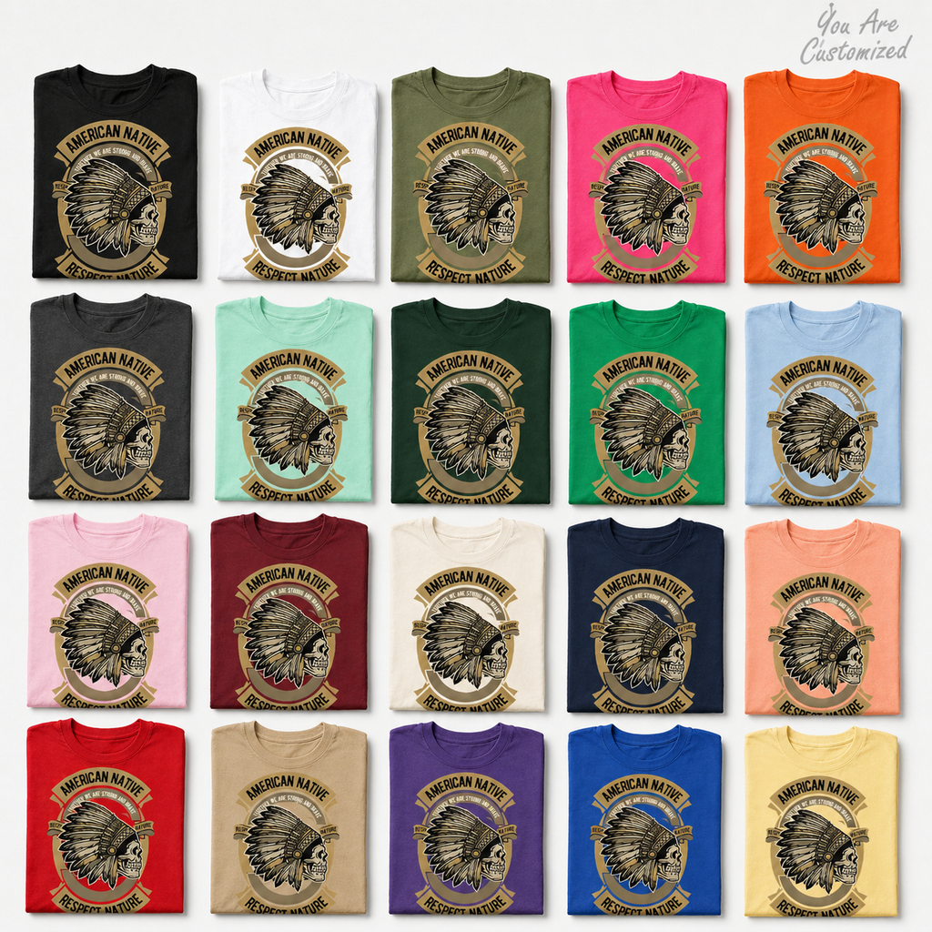 American Native Respect Nature T-Shirt - View 6