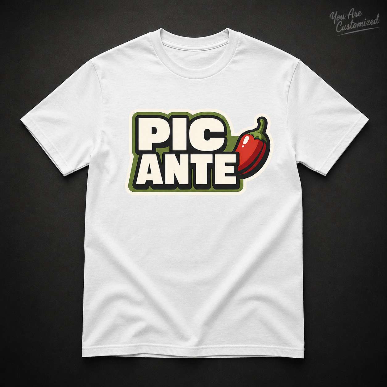 Picante Spicy Chili Pepper T-Shirt - View 2