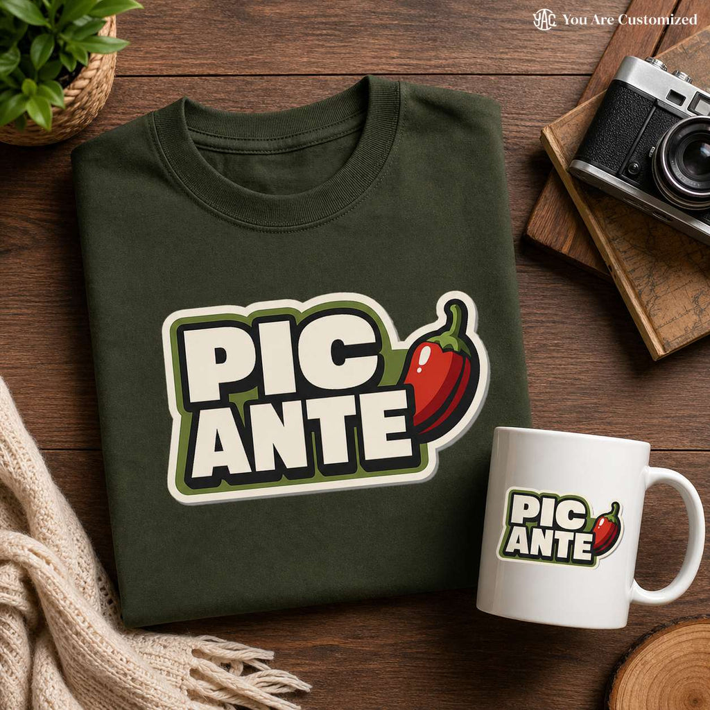 Picante Spicy Chili Pepper T-Shirt - View 4