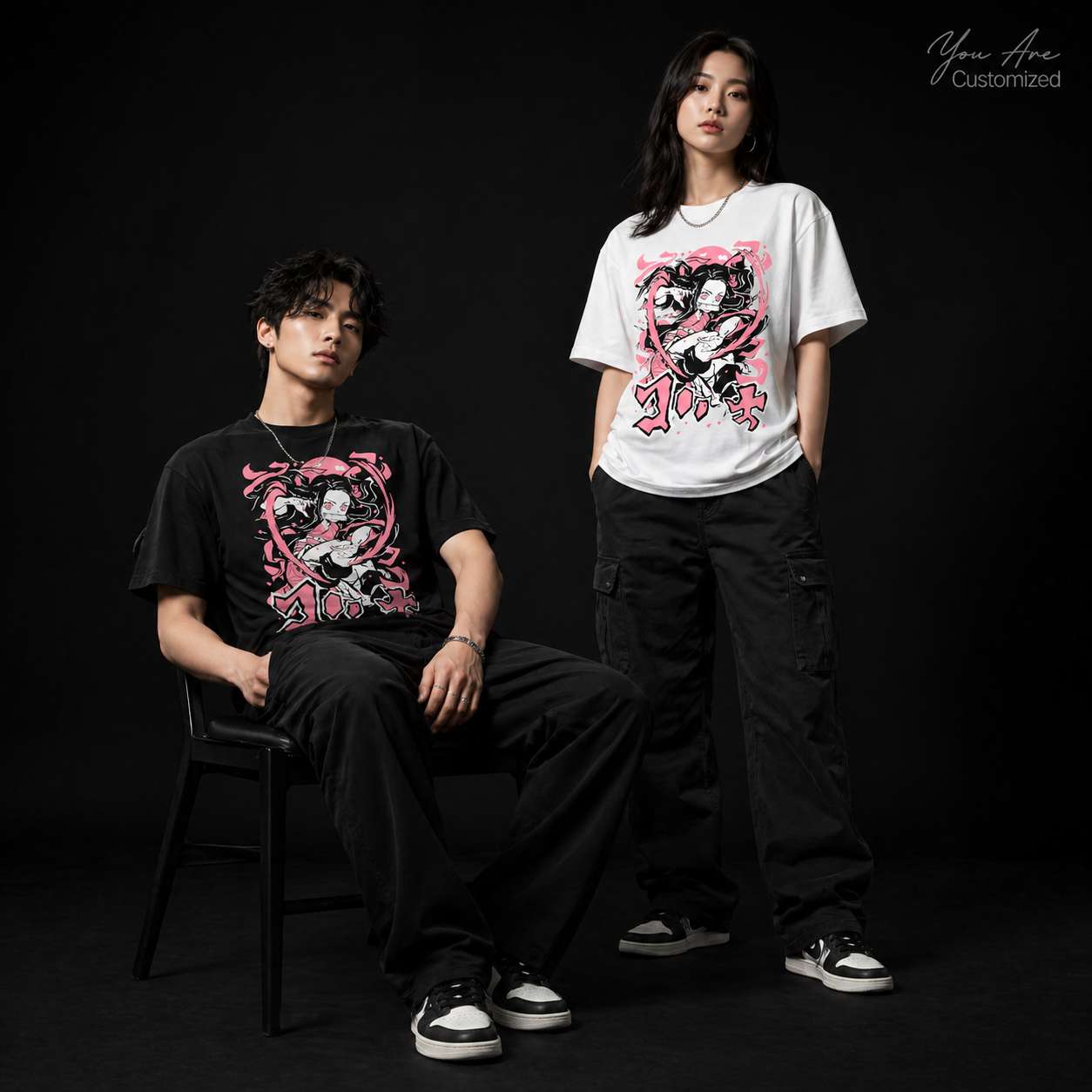 Anime Demon Girl T-Shirt - View 3