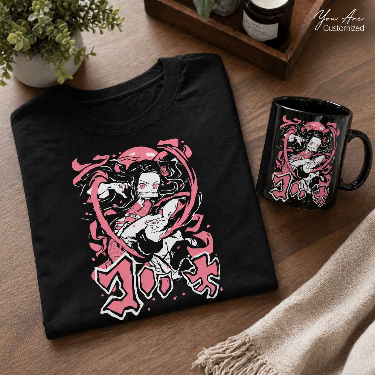 Anime Demon Girl T-Shirt - View 4