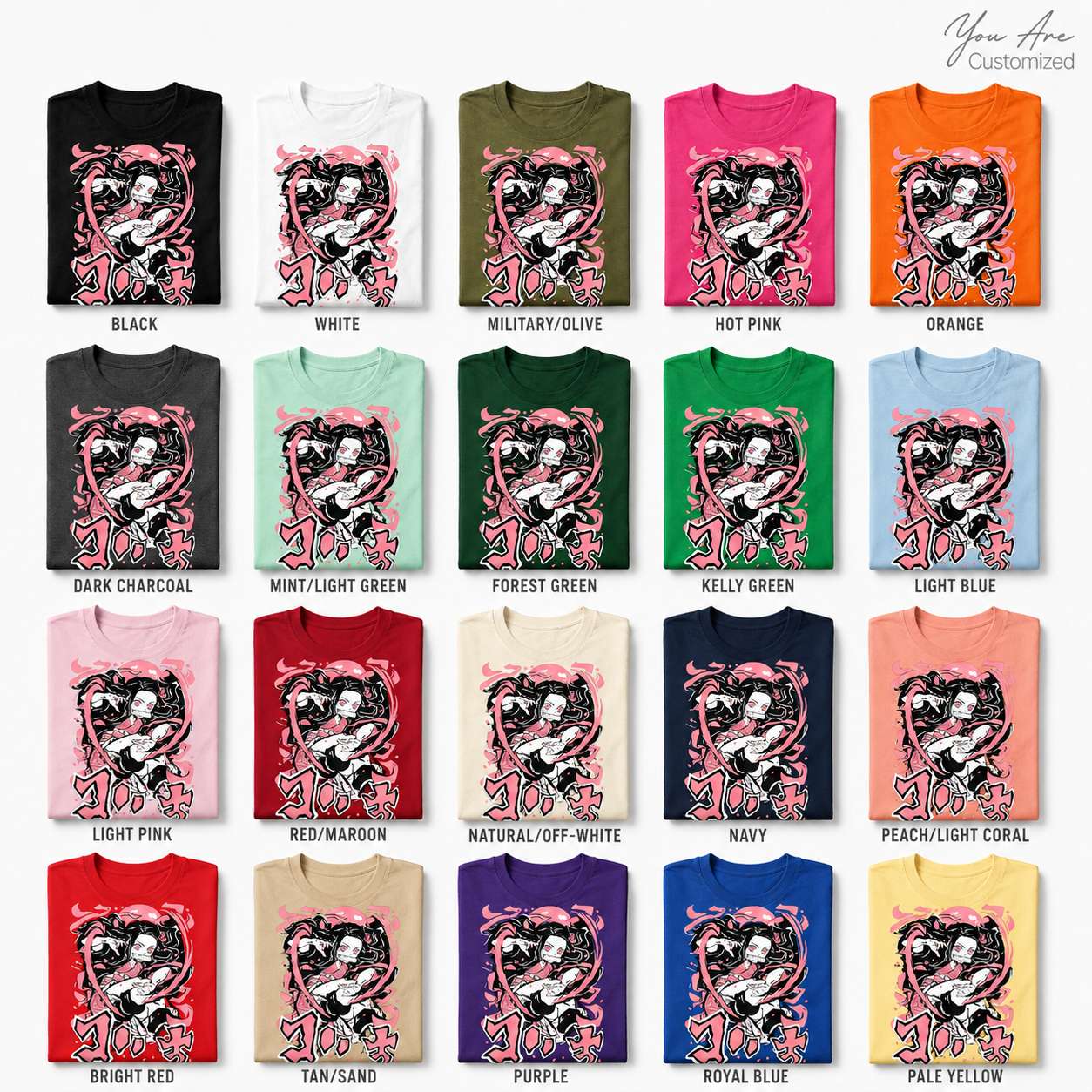 Anime Demon Girl T-Shirt - View 6