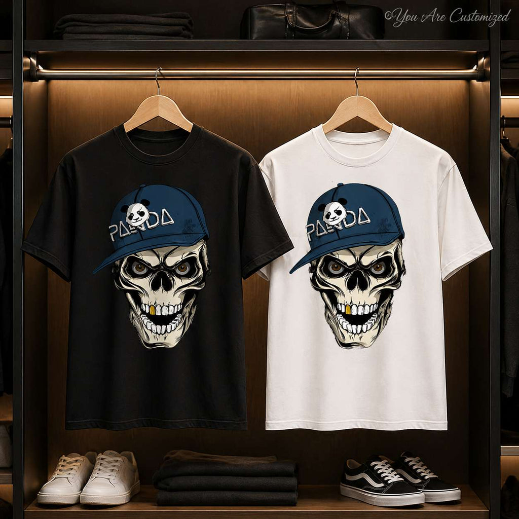 Skull Panda Cap T-Shirt - View 5