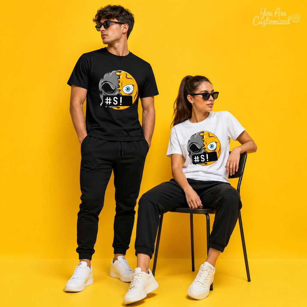 Skull Smiley Face T-Shirt - View 2