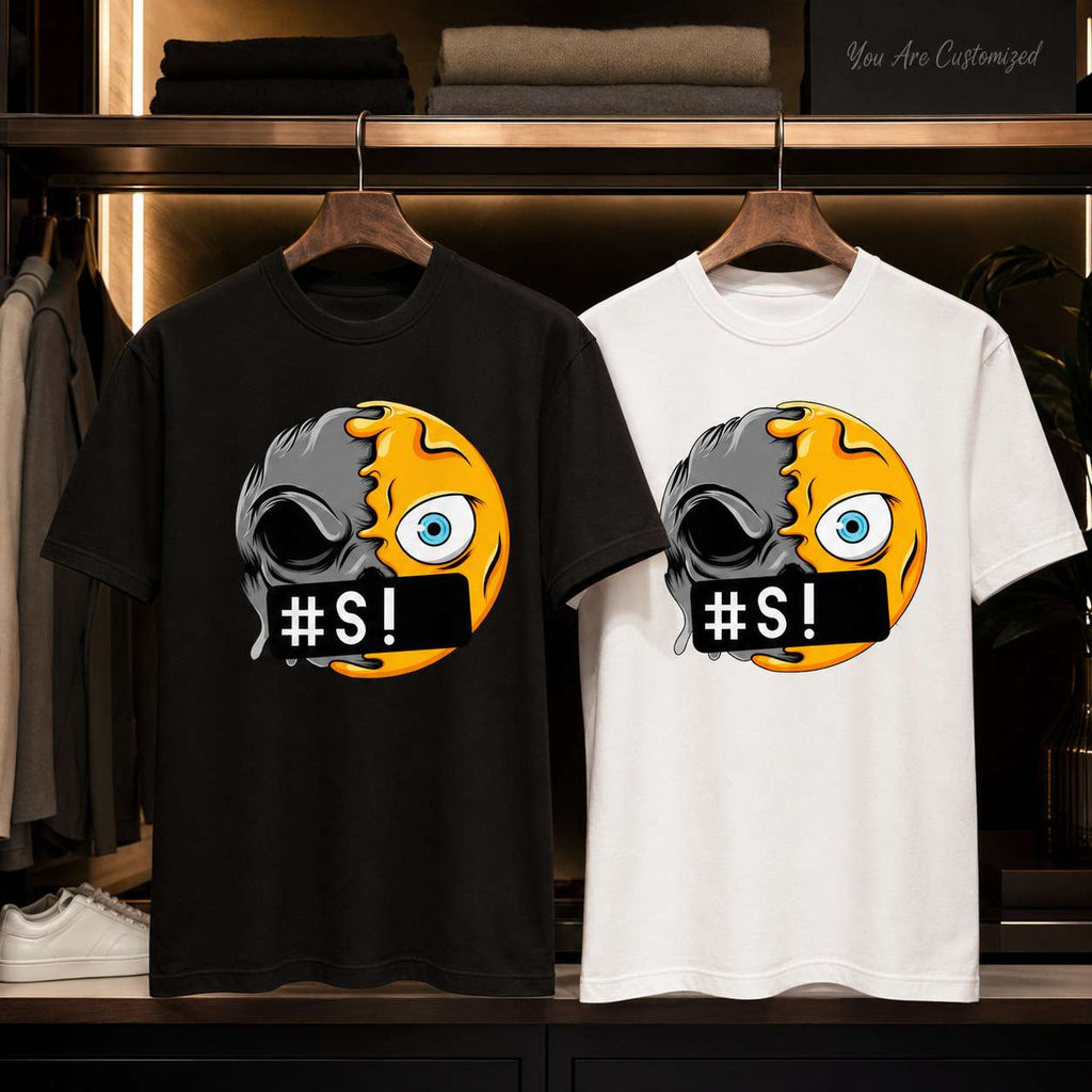 Skull Smiley Face T-Shirt - View 4