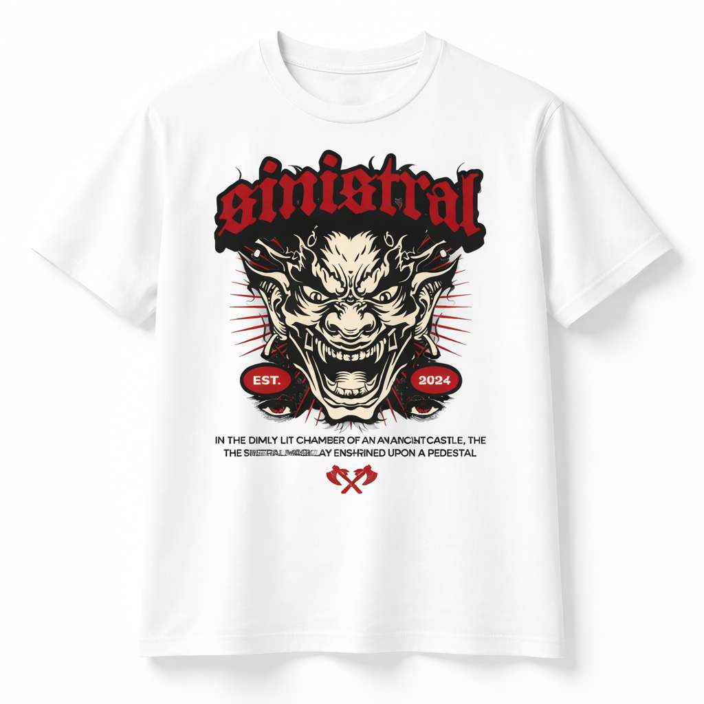 Sinistral Gothic Demon T-Shirt - View 1