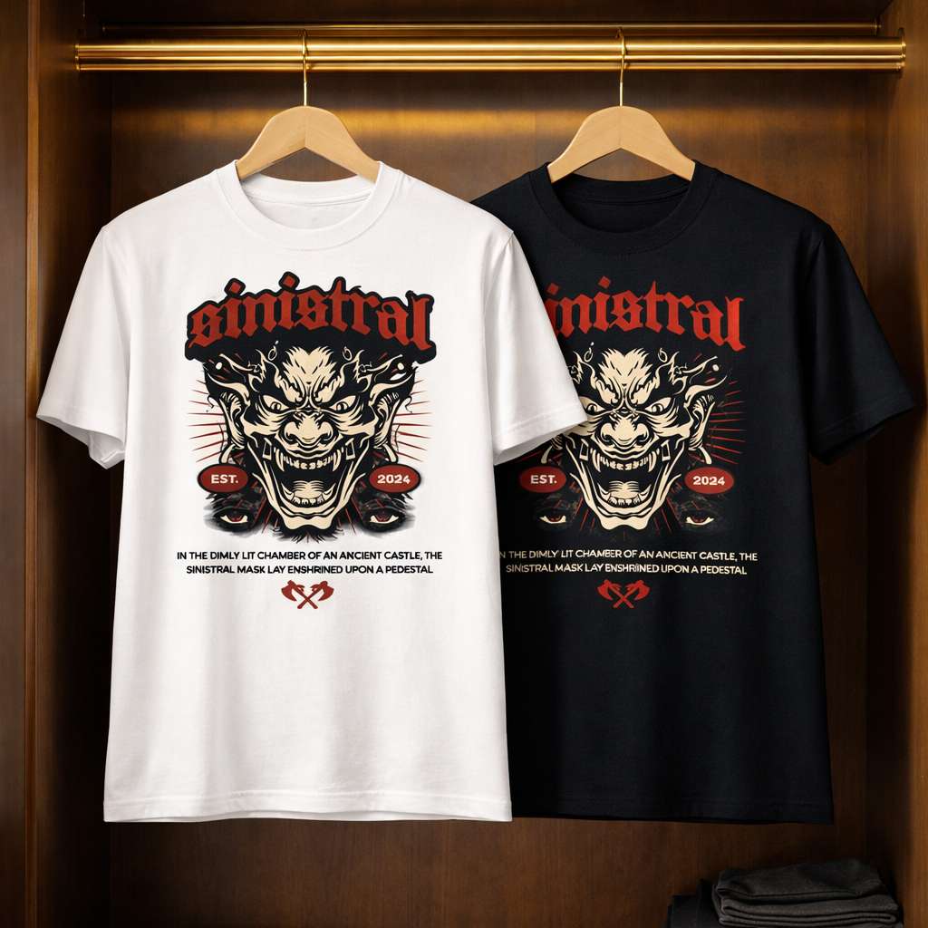 Sinistral Gothic Demon T-Shirt - View 4