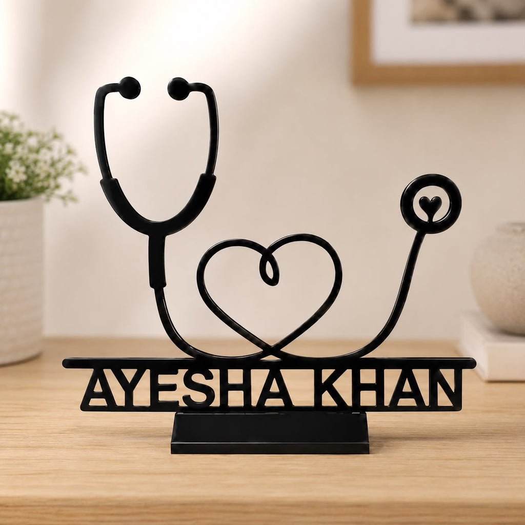 Personalized Acrylic Name Sign - View 2