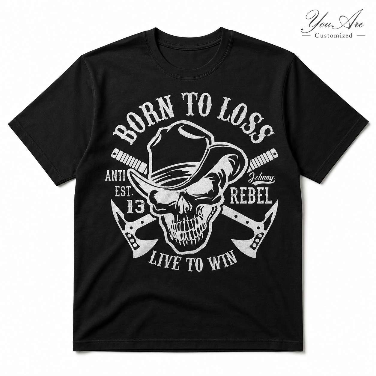 Born To Loss Live To Win T-Shirt - View 5