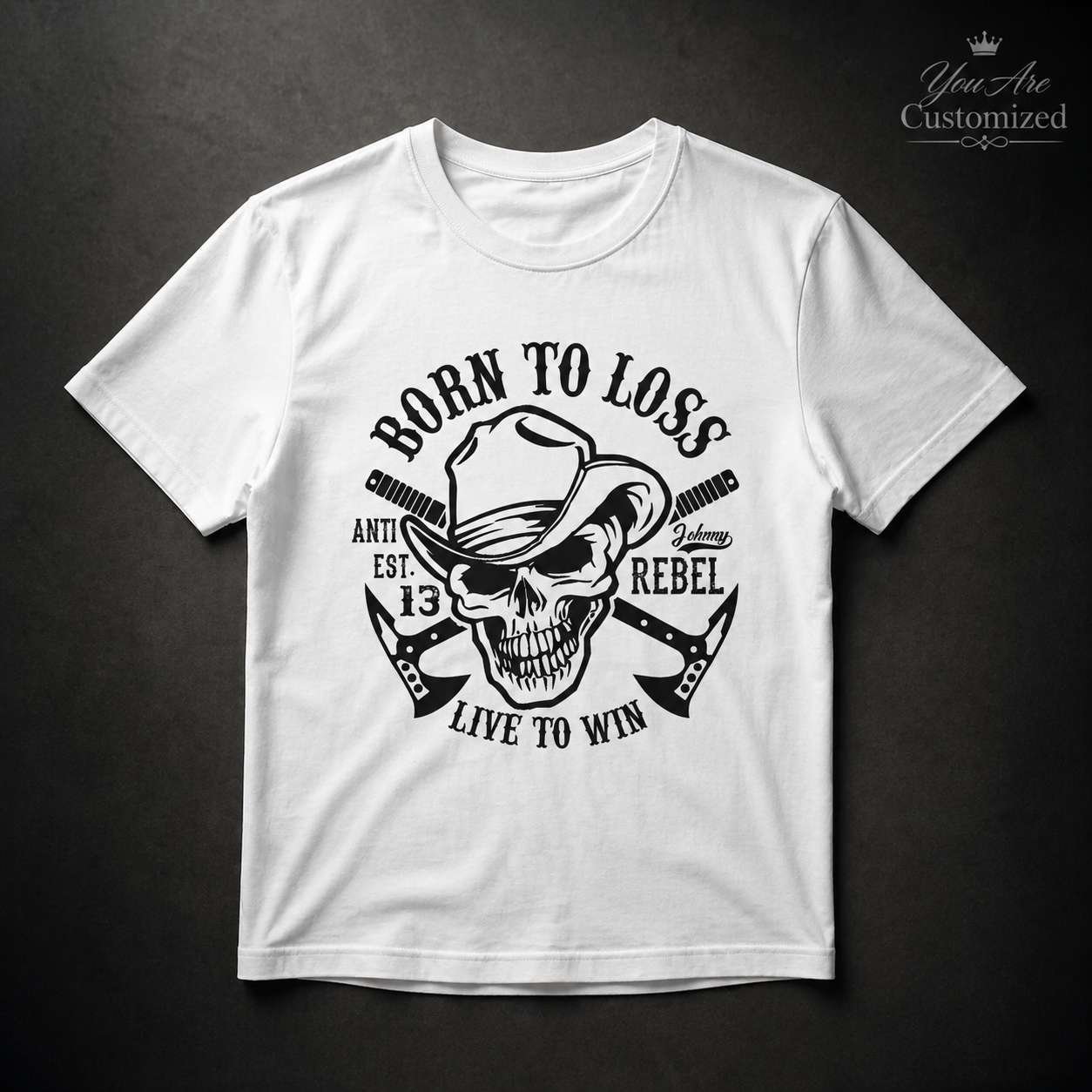 Born To Loss Live To Win T-Shirt - View 6